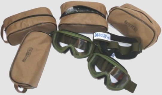 Goggles and bags